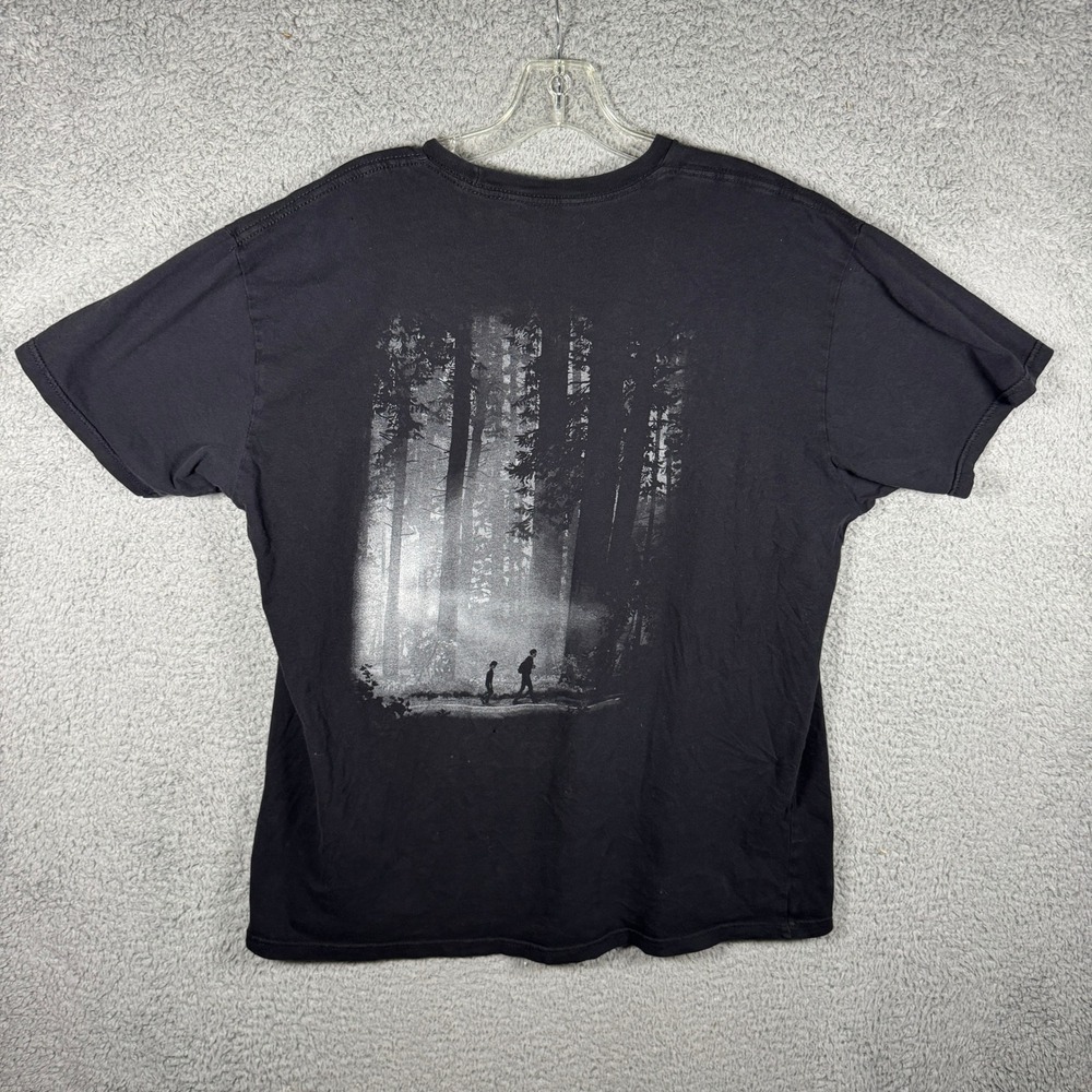 Life is Strange 2 Square Enix Promo Graphic Shirt Black XL Forest 2018 Rare Ps4